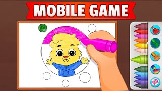 Coloring Games Coloring Book Painting Glow Draw By RV AppStudios English [upl. by Nebe]