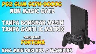 Tutorial Cara Main Di Flashdisk  HDD PS2 Slim SCPH 90006 Non Magic Gate Tanpa Bongkar Mesin [upl. by Monika]