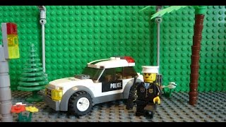 LEGO САМОДЕЛКА 4  Полицейская машина  Police car [upl. by Aniluj]