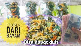 Resep membuat keripik bayam renyah [upl. by Asher]