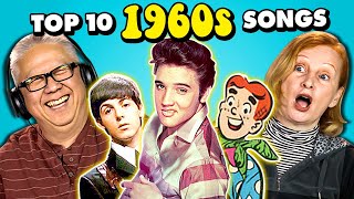 ELDERS REACT TO TOP 10 SONGS OF THE 1960s [upl. by Ninazan441]