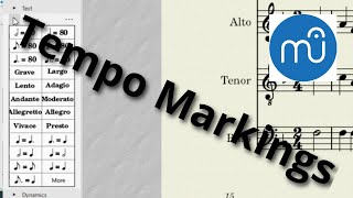 MuseScore Tutorial 10  Tempo markings [upl. by Idroj833]