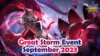 Great Storm Event September 2023 [upl. by Akinek191]