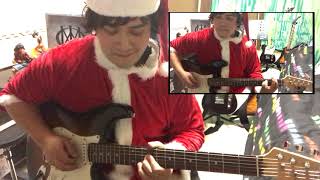 TransSiberian Orchestra  O Come All Ye FaithfulO Holy Night Guitar Cover with backing track [upl. by Vassily465]