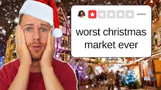 Should You Visit the Worst Christmas Market  Colmar Christmas Market [upl. by Rotciv]