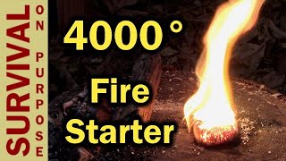 The Best Magnesium Fire Starter For A Surival Kit [upl. by Releehw611]