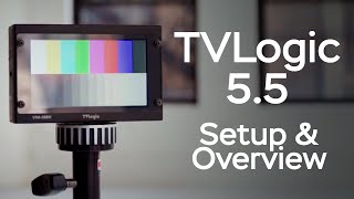 TV Logic 55  Setup and Overview  MagRentscom [upl. by Imarej935]