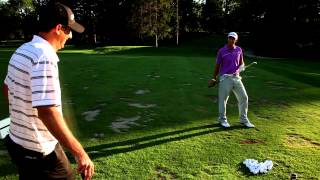 Dustin Johnson Testing TaylorMade RocketBladez Irons [upl. by Josselyn]