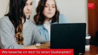 Wie bewerbe ich mich für einen Studienplatz [upl. by Ayikin]