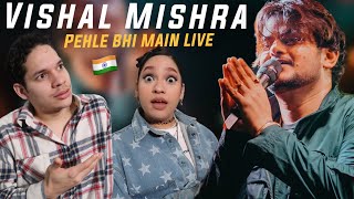 Waleska amp Efra React to Vishal Mishra LIVE CONCERTS are MAGICAL [upl. by Akemed]