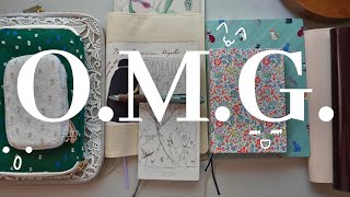 My 2024 Hobonichi Techo Unboxing and Haul Covers Pouches Planners AND Accessories [upl. by Otaner]