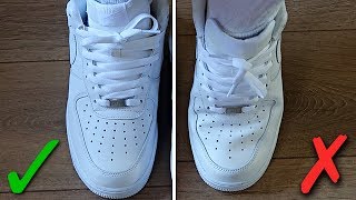 How To Keep Your Air Forces Fresh  How To Put in Crease Protectors [upl. by Andeee820]