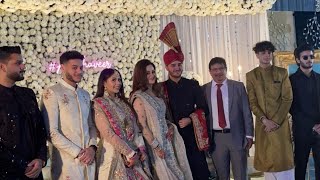 Ayesha Baig entry  Shahveer Jafry and ayesha baig Wedding [upl. by Kahle]