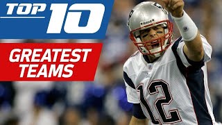 Top 10 Greatest Teams in NFL History  NFL Films [upl. by Neale]