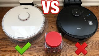 Roborock S5 Max VS Ozmo 950 Pickup Challenge 🥉Who will win Ecovacs or Roborock [upl. by Neilla]