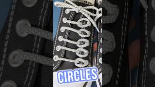 How to Tie Shoelaces with small circles on one side [upl. by Karol771]