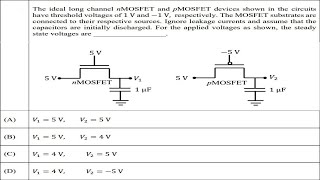 NMOS amp PMOS Pass Transistor Circuits  MOSFET Circuits  GATE [upl. by Aivizt]