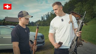 Hier besitzt JEDER ein Sturmgewehr  Waffen in der Schweiz Teil 15 [upl. by Esereht]