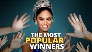 TOP 5 Most Popular Miss Universe Winners Ever [upl. by Chloette216]