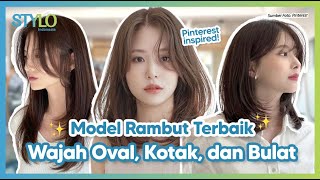 Jangan Asal Potong Model Rambut ala Pinterest Sesuai Bentuk Wajah Oval Kotak amp Bulat  STYLO [upl. by Sunil]