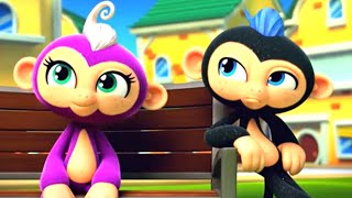 The Glitter Fingerlings Reveal Their Secrets  Fingerlings Tales  Kids Cartoons  Videos for Kids [upl. by Adnuhsal348]