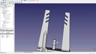 Rakete für 3D Drucker mit Freecad [upl. by Pirozzo]