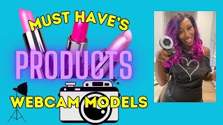 musthaves topproducts sidehustle Must have products for webcam models [upl. by Aratehs]