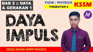 Tutorial 27 B DAYA IMPULS  IMPULSIVE FORCE [upl. by Bollinger]