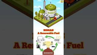 What is Biogas  How it is produced  List of States producing biogas in India shorts geography [upl. by Yzzik815]