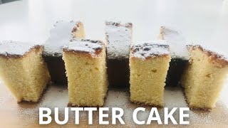 4Ingredient Butter Cake Recipe Simplicity at its best [upl. by Aset]