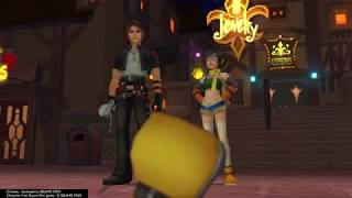 Kingdom Hearts Final Mix PS4 Cutscene 18 Yuffie Kisaragi [upl. by Airamat]