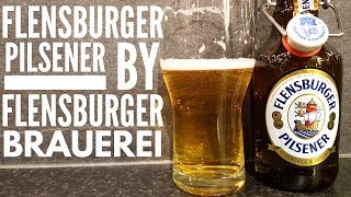 Flensburger Pilsener By Flensburger Brauerei  German Beer Review [upl. by Noskcaj71]