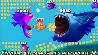 Fishdom ads Mini Games  Help the Fish Collection 56 Puzzles Mobile Game Trailer [upl. by Devondra]