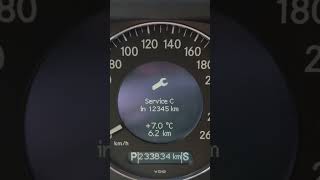 Servis C Šta je više ovo na Mercedesumercedesw211 humoritugadjura8607 mercedes [upl. by Ojok]