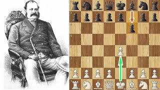 Paul Morphy falls Victim to 1f6  Who is Mr Barnes [upl. by Seel181]