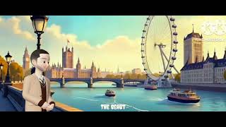 composed upon westminster bridge explained in Hindi with cartoon animation [upl. by Auston]