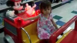 Grace Riding a Car in Toys R Us [upl. by Fin]