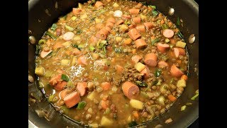 Linsensuppe nach Omas Rezept [upl. by Bartley979]