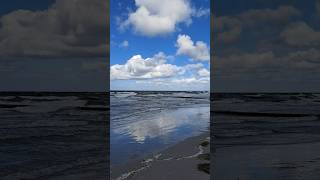 Stürmisch am Strand Neuendorf auf der Insel Hiddensee  28092024 nature travel storm hiddensee [upl. by Moyra]