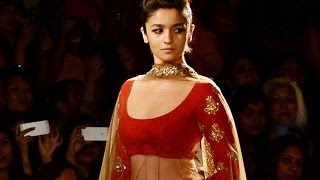 Alia Bhatt Fashion Show [upl. by Yadahs]