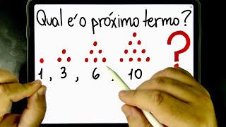 🔥 Sequência Lógica dos NÚMEROS TRIANGULARES 😱 Você sabe calcular o próximo termo da sequência [upl. by Sancha]