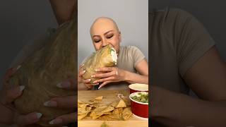 THICC BURRITO MUKBANG🌯shorts mukbang burrito [upl. by Ekrub]