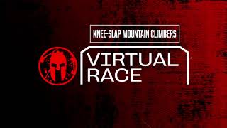 KneeSlap Mountain Climbers  Spartan Virtual Race [upl. by Quint473]