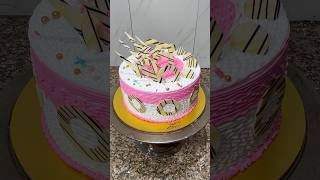 How To Make Vanilla Cake 🎂 Design cake vanillacake ytshorts trending viralvideo viralshorts [upl. by Adlaremse]