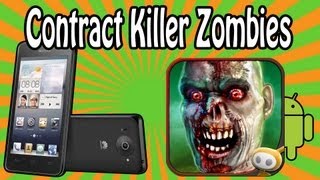 Juego Gratis Android  Contract Killer Zombies Glu [upl. by Cassie]