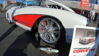 Custom 1959 Corvette at SEMA with Builder Marc McCrae [upl. by Einobe]