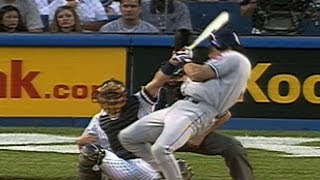 NYMNYY Roger Clemens beans Mike Piazza [upl. by Adiaz]