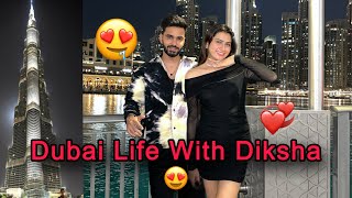 Diksha Ke Sath Dubai ke Maze 😍  Ayush Yadav [upl. by Refennej]