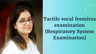 How do you assess tactile vocal fremitus [upl. by Acinorav650]