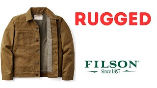 Filson Tin Cloth Short Lined Cruiser Jacket Review [upl. by Llenart]